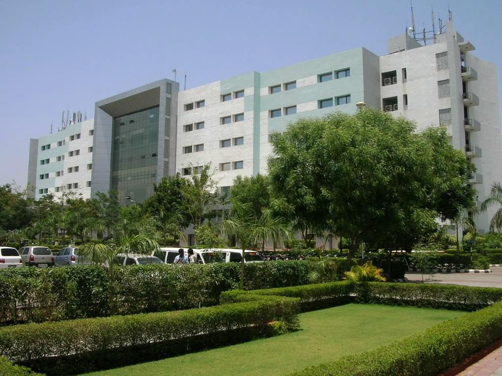 Modern office building exterior